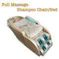 Salon de beauté cheveux lavage shampooing massage chaise lit